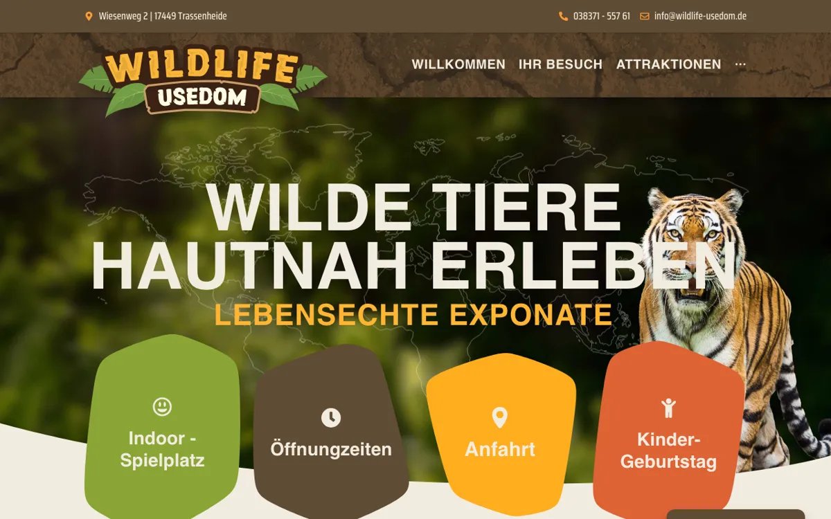 Wildlife Usedom - Tropic Reptica
