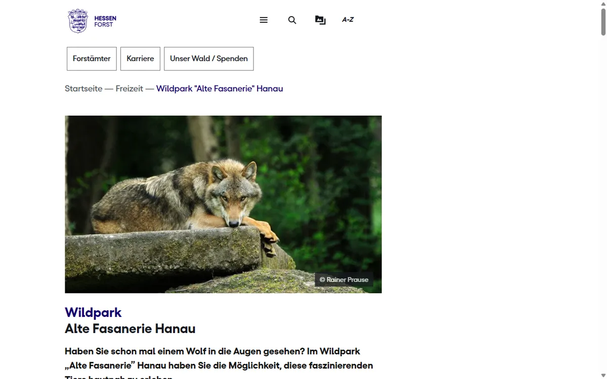 Wildpark Alte Fasanerie