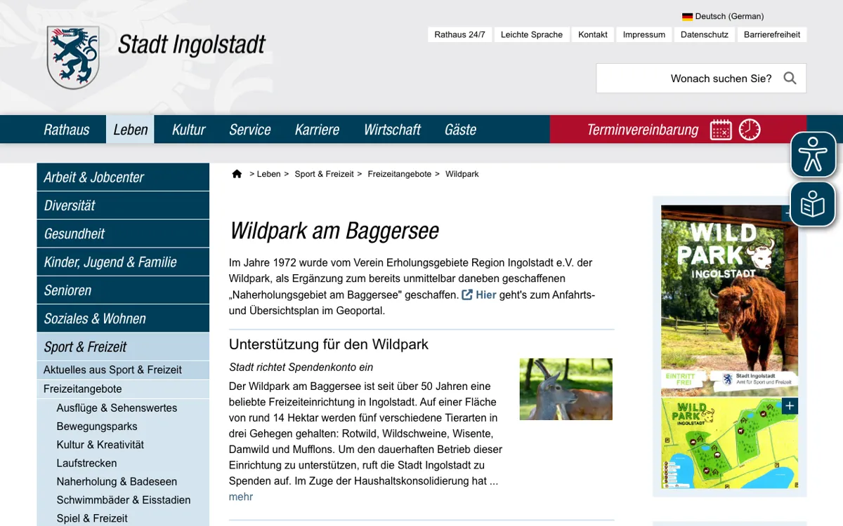 Wildpark am Baggersee
