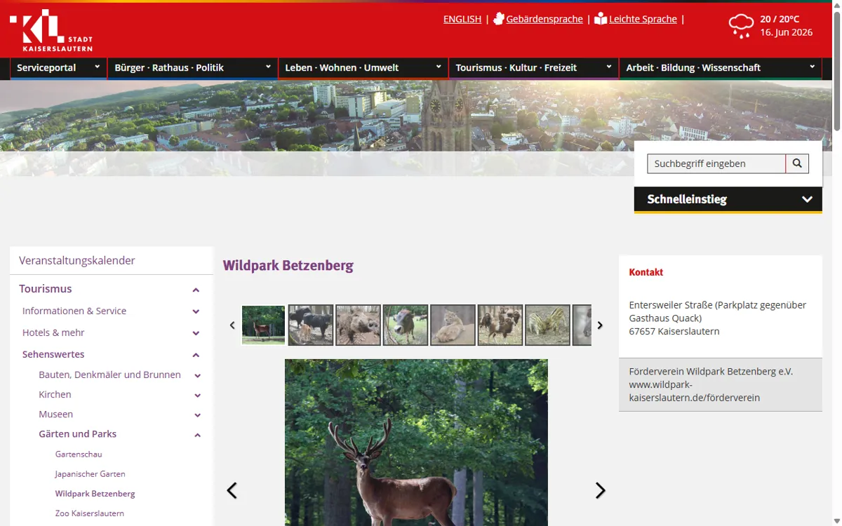 Wildpark Betzenberg