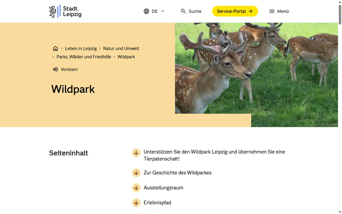 Wildpark Leipzig