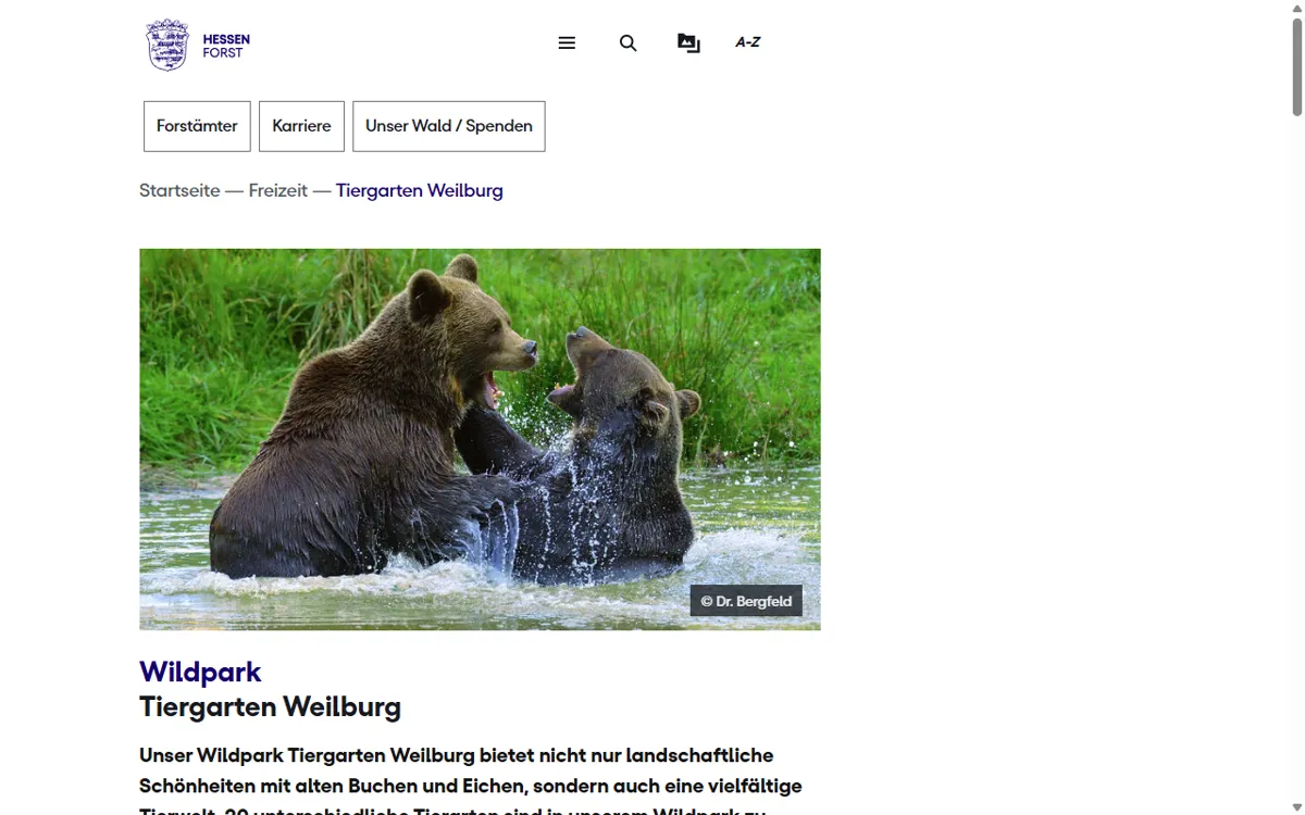 Wildpark Tiergarten Weilburg