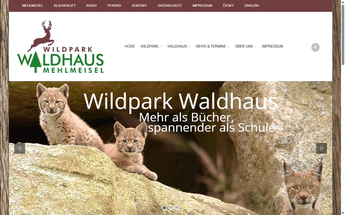 Wildpark Waldhaus Mehlmeisel