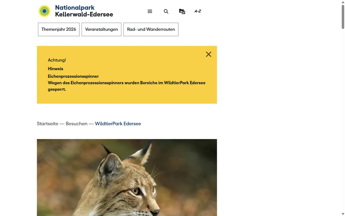 WildtierPark Edersee