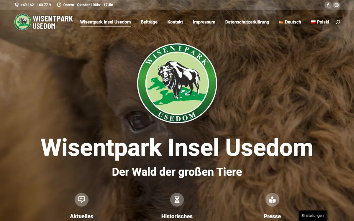 Wisentpark Insel Usedom