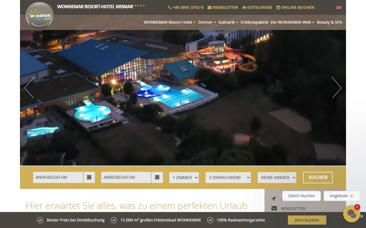 WONNEMAR Resort-Hotel Wismar